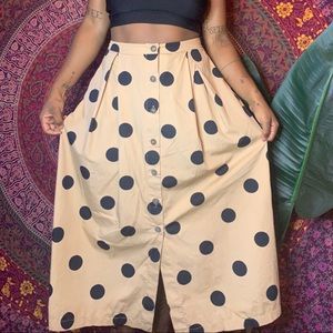 Button Down Maxi Skirt